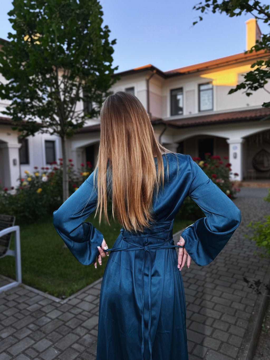Шовкова сукня Максі